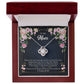 To My Mom, Thank You For Being My Friend -Love Knot Necklace