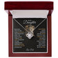 To My Daughter, You Will Always Be My Baby Girl -Love Knot Necklace