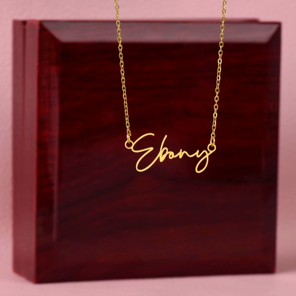 Signature Style Name Necklace